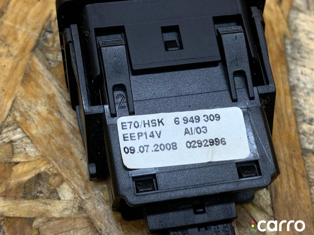 ручка (кнопка) бардачка BMW X5 E70 2006-2010, левый руль, 6949309, фото 3