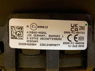 подушка безопасности водителя, ориг. номер 6884658, BMW X5 E70 2006-2010