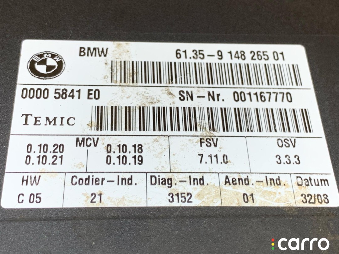 ЭБУ сиденья BMW X5 E70 2006-2010, 61359148265, фото 4
