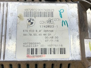 монитор мультимедиа, ориг. номер 7293290, BMW X5 E70 2006-2010