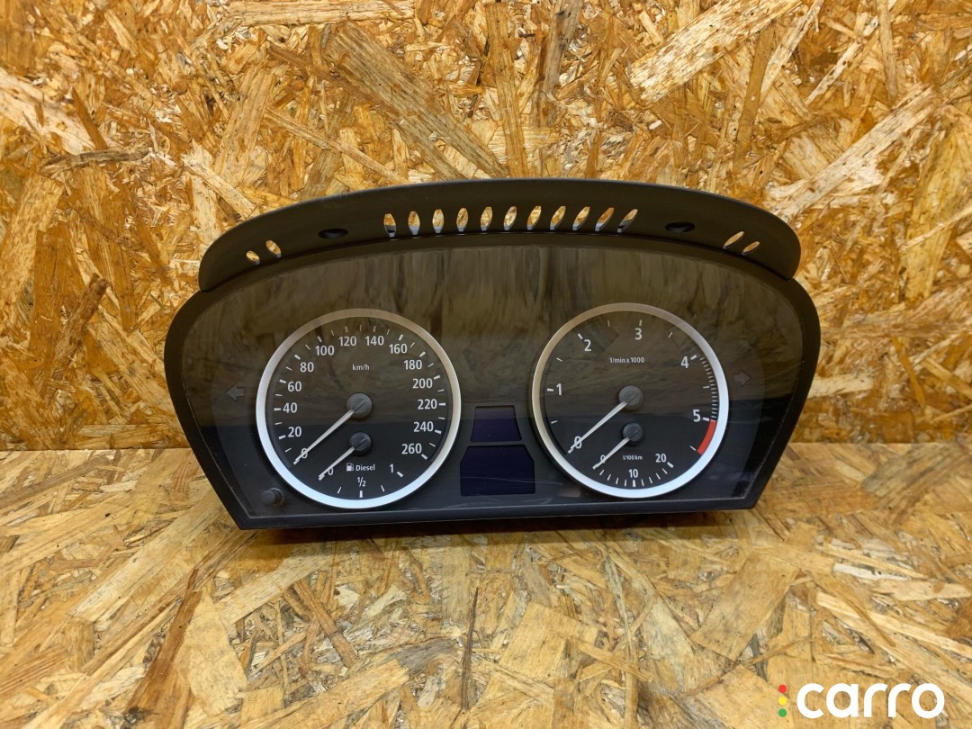 панель приборов (щиток) BMW 5 E60/E61 2002-2007, левый руль, 62116983153, фото 1