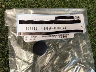 Заглушка обшивки двери, ориг. номер 90950-01800-C0, Toyota Mark II 8 поколение X100