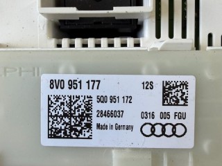 фонарь салона (плафон), ориг. номер 8V0951177, Audi S3 8V [рестайлинг] 2016-2020