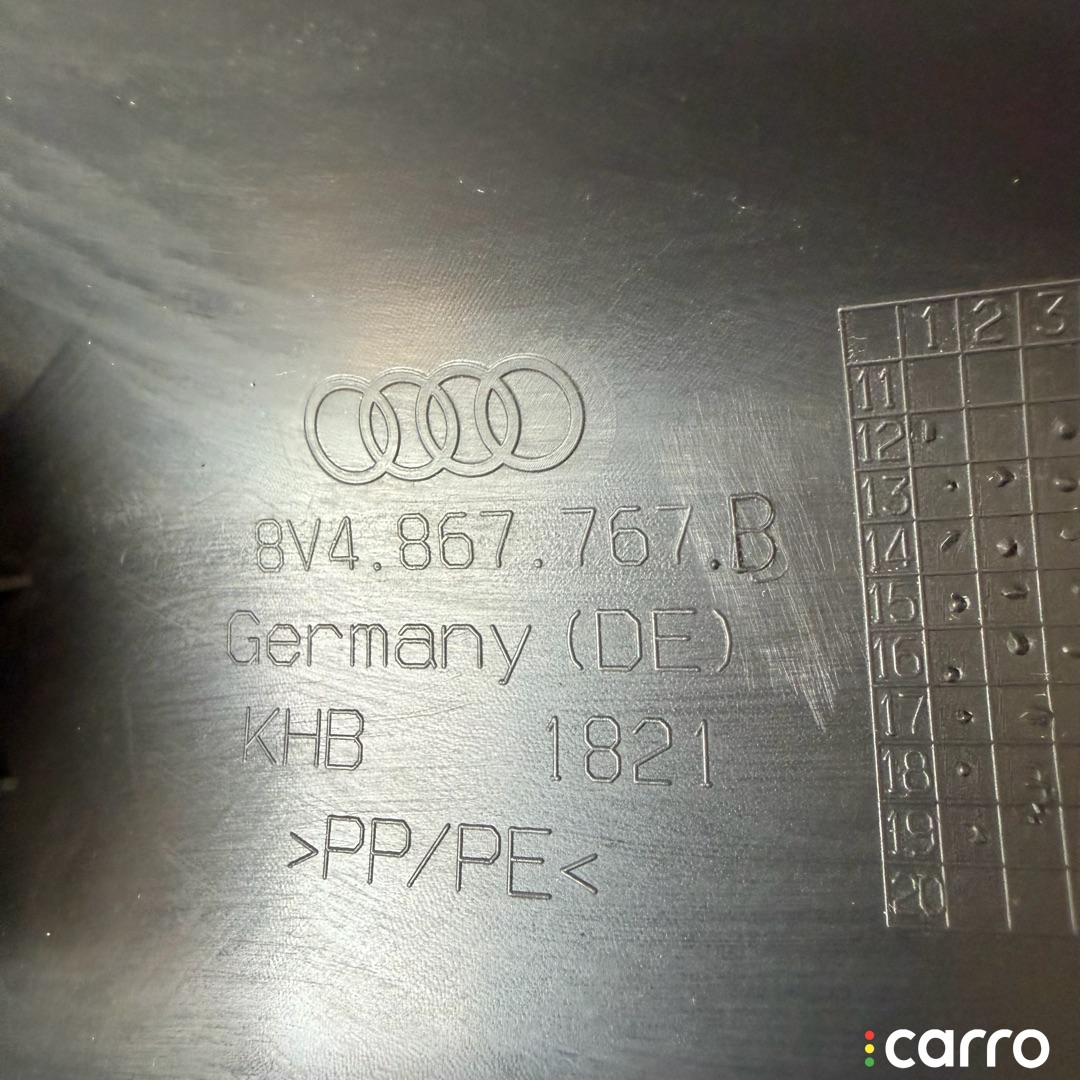 8V4867767B обшивка задней арки левая Audi S3 8V [рестайлинг] 2017г. - фото №2