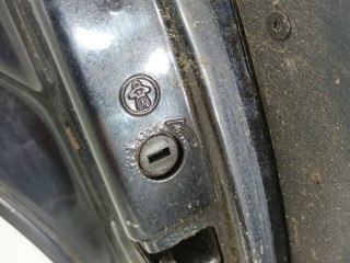 дверь задняя левая, ориг. номер 1U4833055, Skoda Octavia 1 поколение [рестайлинг] 2000-2011