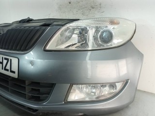 передняя часть (ноускат), Skoda Fabia 2 поколение [рестайлинг] 2010-2014