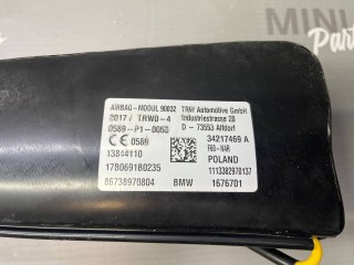 подушка безопасности сиденья передняя правая, ориг. номер 72127389708, 7389708, Mini Countryman 2 поколение 2016-2020
