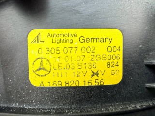 фара противотуманная правая, ориг. номер A1698201656, 0305077002, 1305230181, Mercedes-Benz R W251 2005-2007