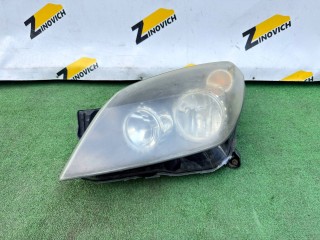 фара левая, ориг. номер 24451032, 1EG27037001, Opel Astra H 2004-2007