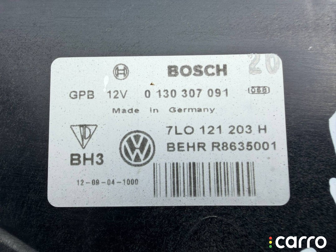 вентилятор кондиционера Audi Q7 4L 2005-2009, 7L0959455F, фото 5