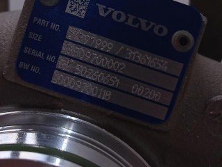турбина, ориг. номер 31397999, 31361655, 31459962, 31491217, Volvo S90 2 поколение 2016-2020