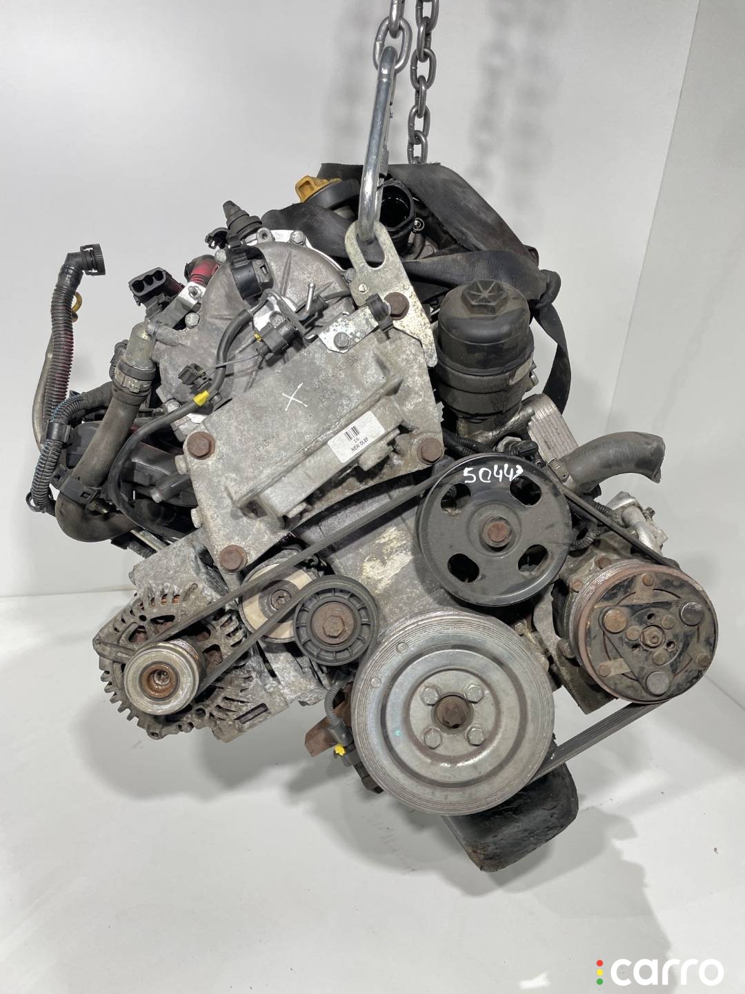 двигатель в сборе Fiat Punto 3 поколение [2-й рестайлинг] 2012-2018, 1.3 л, 199B4000, фото 1