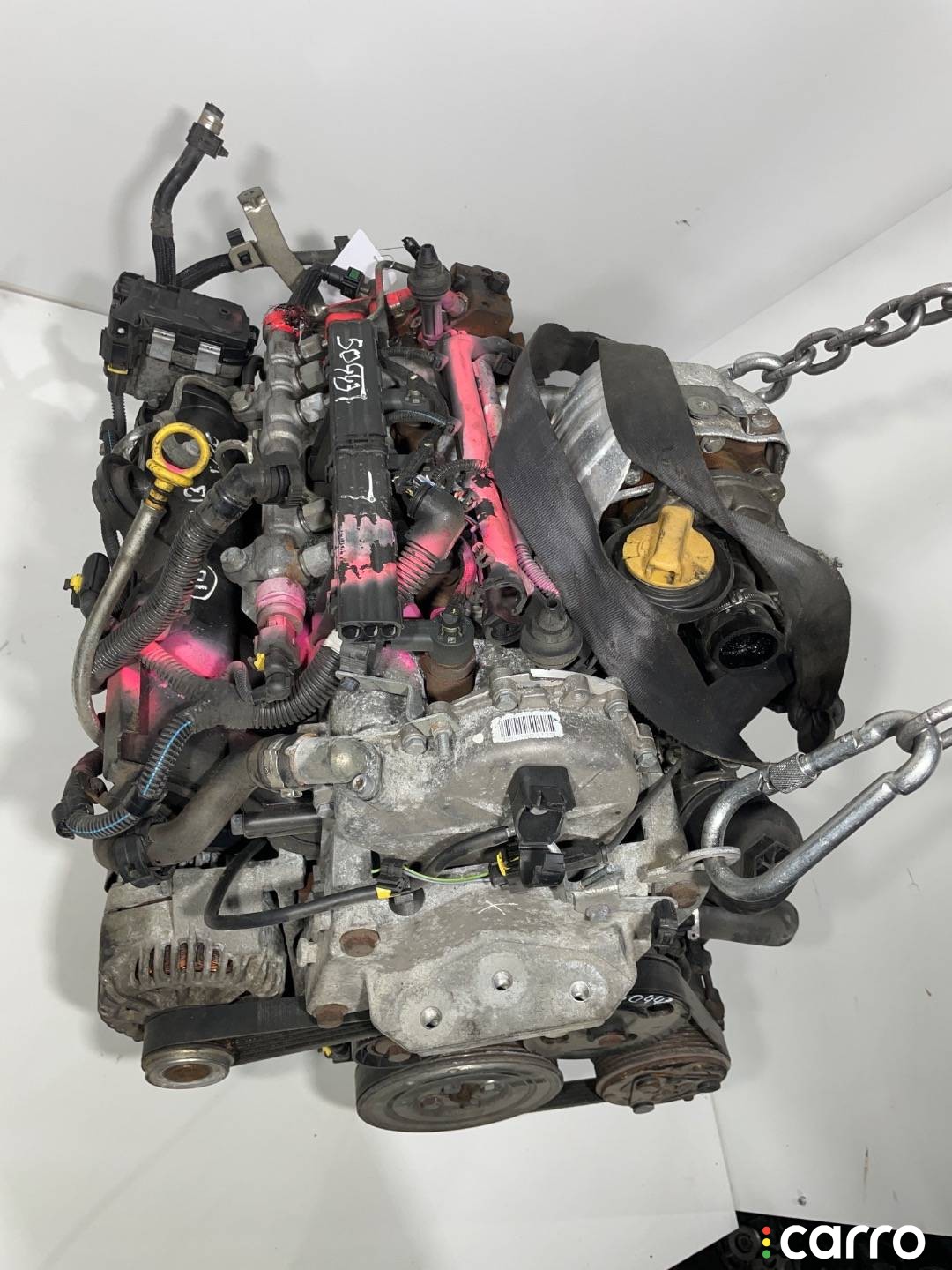 двигатель в сборе Fiat Punto 3 поколение [2-й рестайлинг] 2012-2018, 1.3 л, 199B4000, фото 2