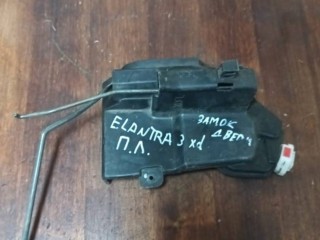 замок двери передней левой, Hyundai Elantra XD 2000-2003