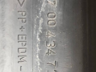 молдинг двери передней левой, ориг. номер 7700434733, Renault Laguna