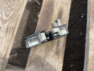 замок двери задней правой, ориг. номер 893839016A, Audi 80 B3 1986-1992