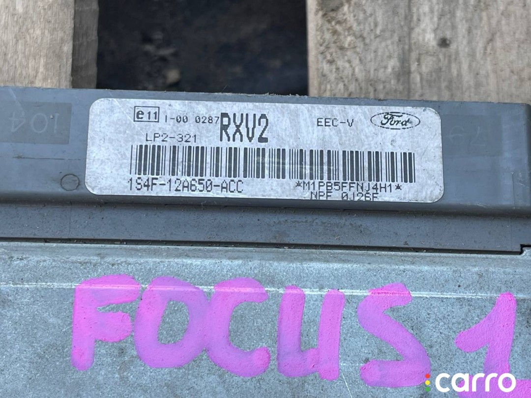 Блок управления двигателем Ford Focus, 1S4F12A650ACC, фото 5