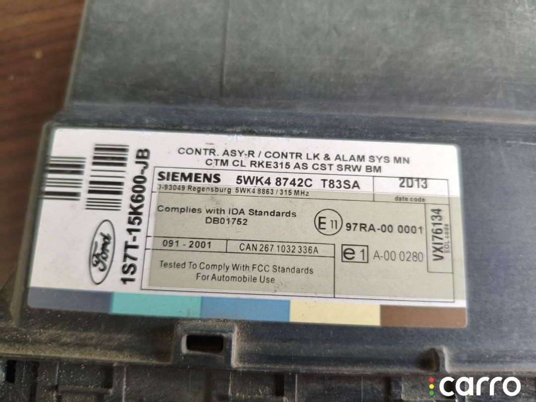 Блок комфорта Ford Focus, 1S7T-15K600-JB, фото 4