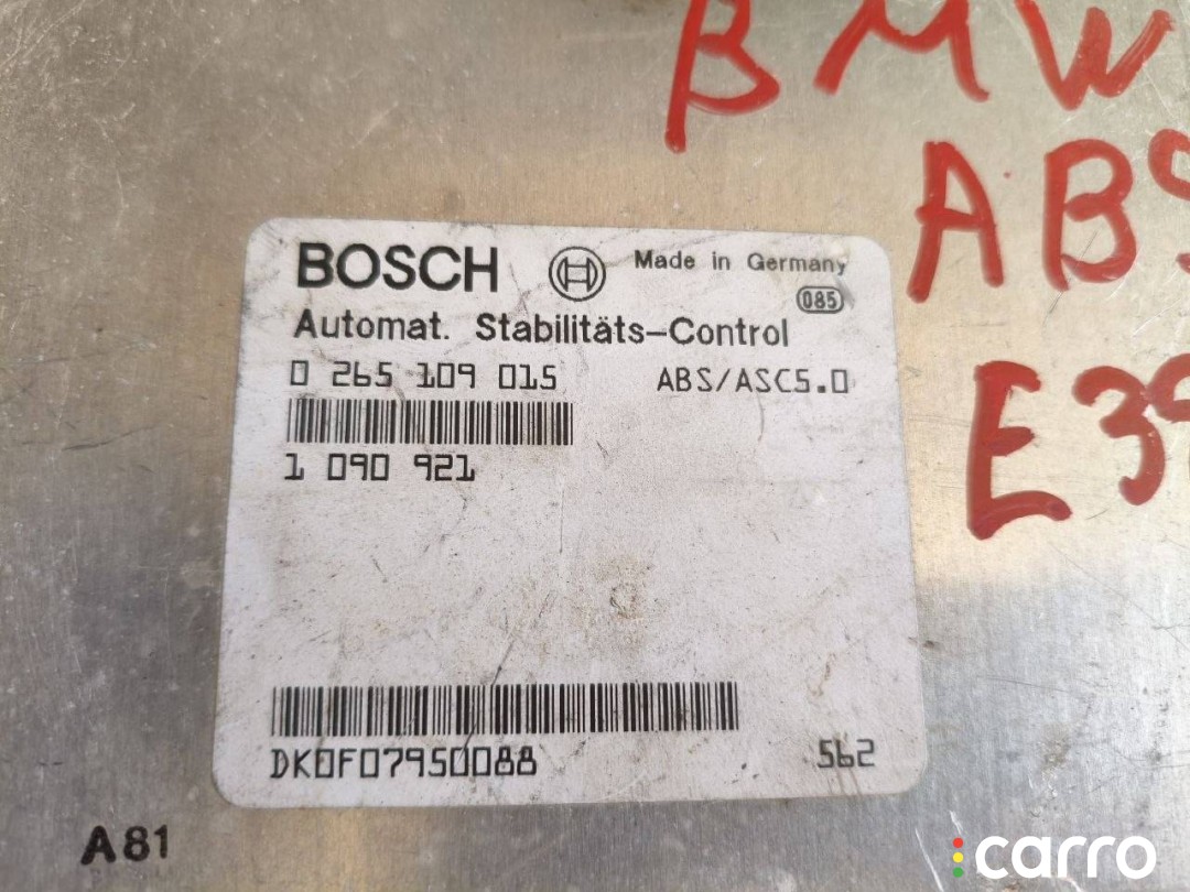 Блок управления ABS/ESP BMW 7 E38 1994-1998, 0265109015, фото 4