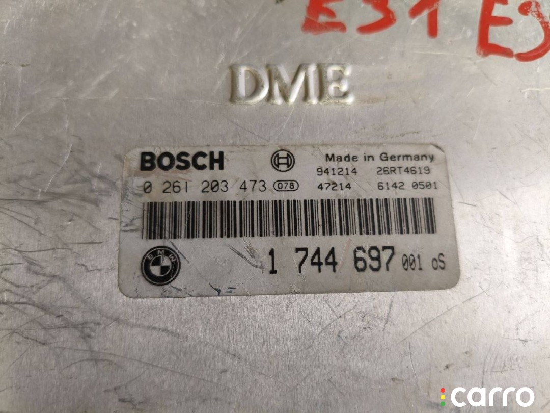 Блок управления двигателем BMW 7 E38 1994-1998, 1744697, фото 4