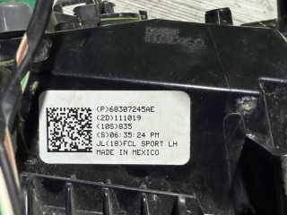 габаритный фонарь передний левый, ориг. номер 68307245AE, Jeep Wrangler 4 поколение 2017-2023