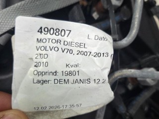 двигатель, ориг. номер D5204T2, Volvo S80 2 [рестайлинг] 2009-2013