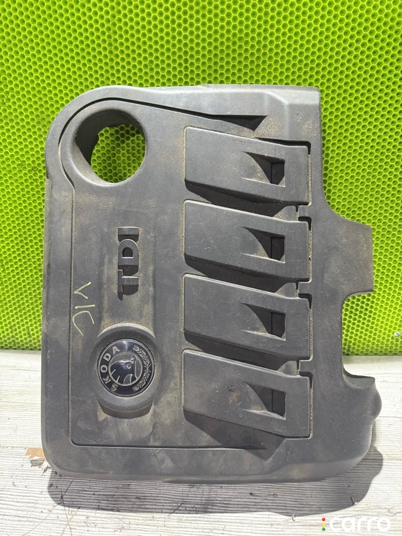 декоративная крышка двигателя Skoda Octavia 2 поколение [рестайлинг] 2008-2013, 2.0 л, 03L103925R, фото 1