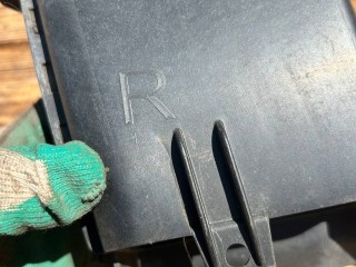 воздуховод тормозного механизма правый, ориг. номер 7185168, 51757185168, BMW 7 F01/F02 [рестайлинг] 2012-2015