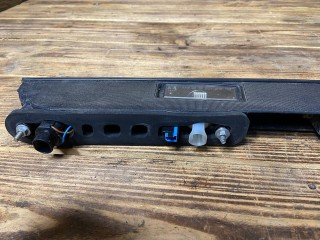 подсветка номера, ориг. номер 63215908711, 5908711, BMW 7 E65/E66 2001-2005