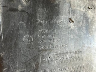 подкрылок передний левый, ориг. номер 51717185163, 7185163, BMW 7 F01/F02 2008-2012