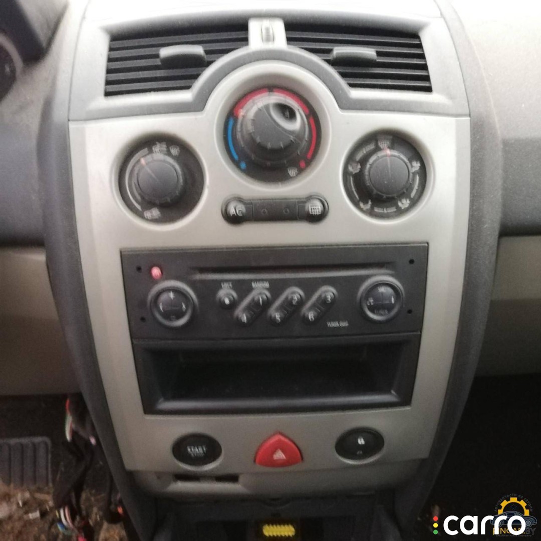блок управления печки/климат-контроля Renault Megane 2 поколение 2004г. - фото №1