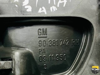 ручка внутренняя двери задней правой, ориг. номер 90381742, Opel Astra G 1998-2009