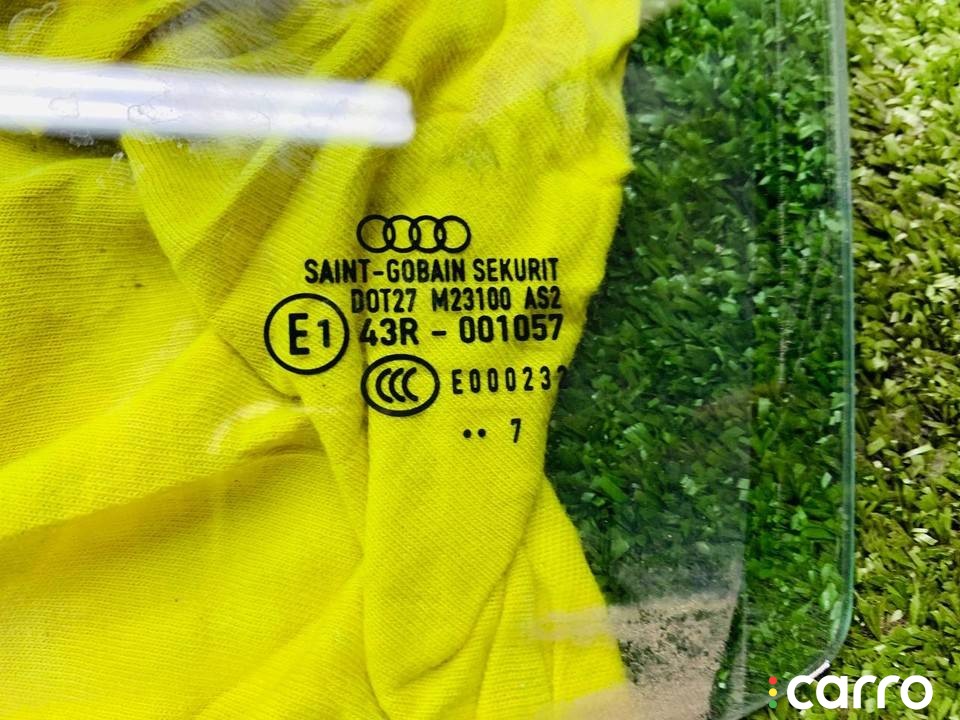 стекло двери задней левой Audi A3 8P [рестайлинг] 2004-2008, левый руль, 43R-001057, фото 6