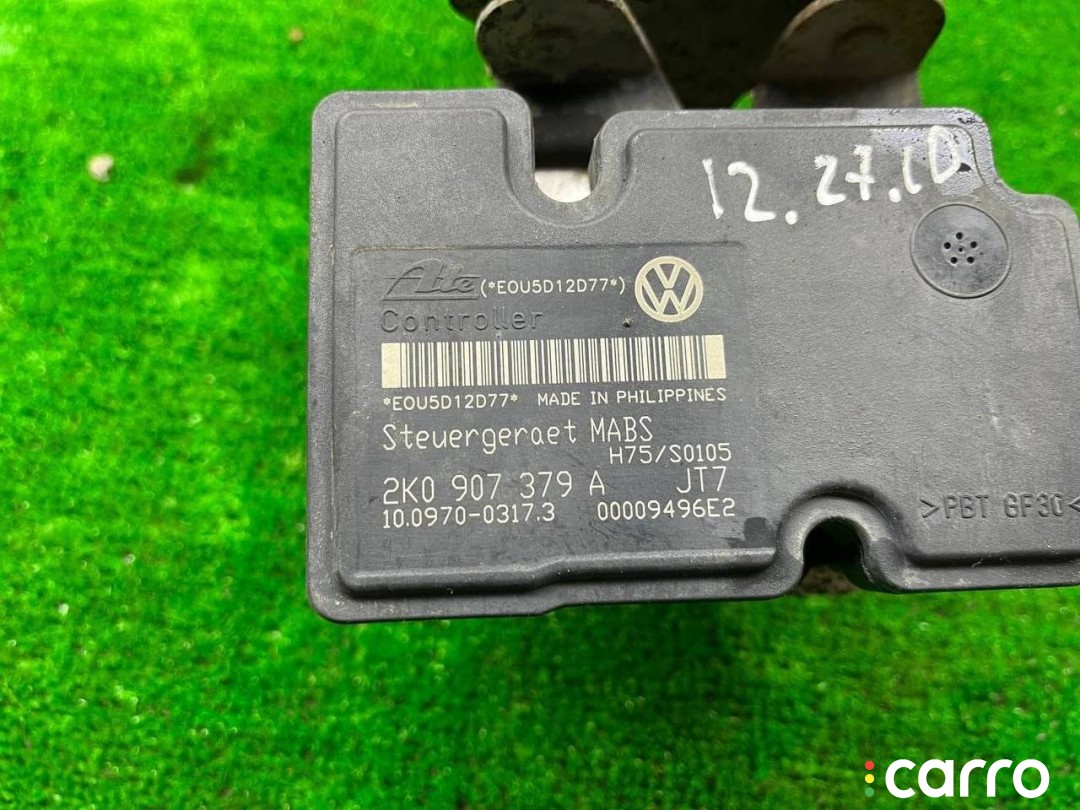 блок ABS Volkswagen Caddy 3 поколение 2004-2010, 2K0907379A, фото 9