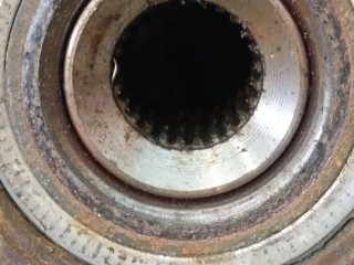 кулак правый, ориг. номер A1693300820, Mercedes-Benz B W245 2005-2008