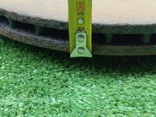 диск тормозной передний, ориг. номер 93186416, Opel Zafira A [рестайлинг] 2003-2006