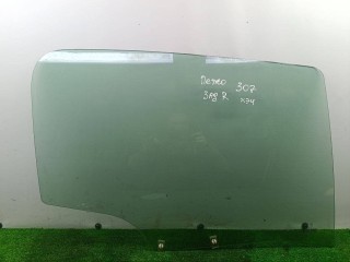 стекло двери задней правой, ориг. номер 43R00048, Peugeot 307 1 поколение 2001-2005