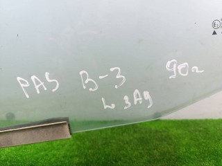 стекло двери задней левой, ориг. номер 43R000981, Volkswagen Passat B3 1988-1997