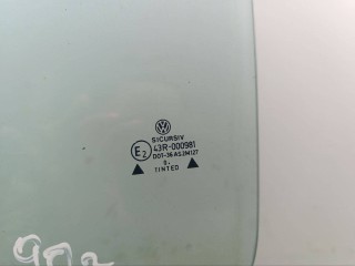 стекло двери задней левой, ориг. номер 43R000981, Volkswagen Passat B3 1988-1997