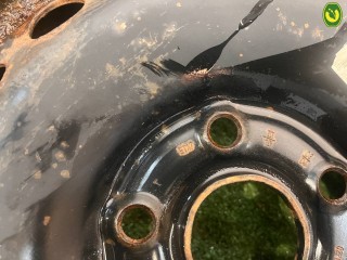 Диск штампованный, ориг. номер 1K0601027C, Volkswagen Golf 5 поколение 2003-2009