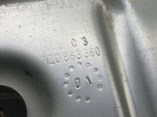 Шумоизоляция пола, ориг. номер 8Z0863360, Audi A2 8Z 1999-2005