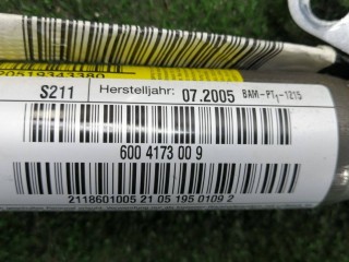 подушка безопасности боковая (шторка) правая, ориг. номер 6004173009, Mercedes-Benz E W211 2002-2006
