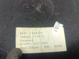 пол багажника, ориг. номер 51477024879, 7024879, BMW 5 E60/E61 2002-2007