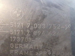 подкрылок задний правый, ориг. номер 51717033752, 51717896624, BMW 5 E60/E61 2002-2007