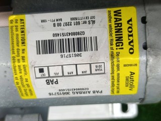 подушка безопасности пассажира, ориг. номер 30615716, Volvo V50 1 поколение 2003-2007