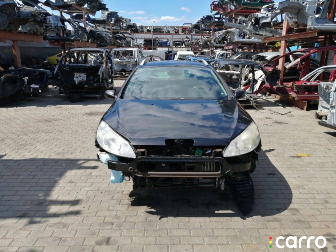 панель передняя салона (торпедо) Peugeot 407 1 поколение 2004-2008, левый руль, фото 5