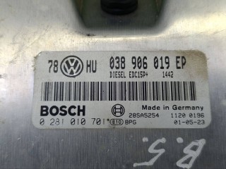 блок управления двигателем, ориг. номер 038906019EP, Volkswagen Passat B5 1996-2001