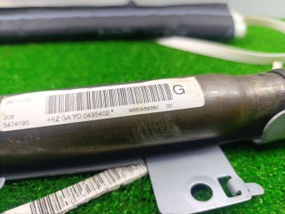 подушка безопасности боковая (шторка) левая, ориг. номер 9660989380, Peugeot 407 1 поколение 2004-2008