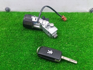 замок зажигания, ориг. номер 9648445180, Peugeot 407 1 поколение 2004-2008