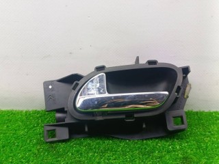ручка внутренняя двери передней левой, ориг. номер 96526178UD, Peugeot 407 1 поколение 2004-2008